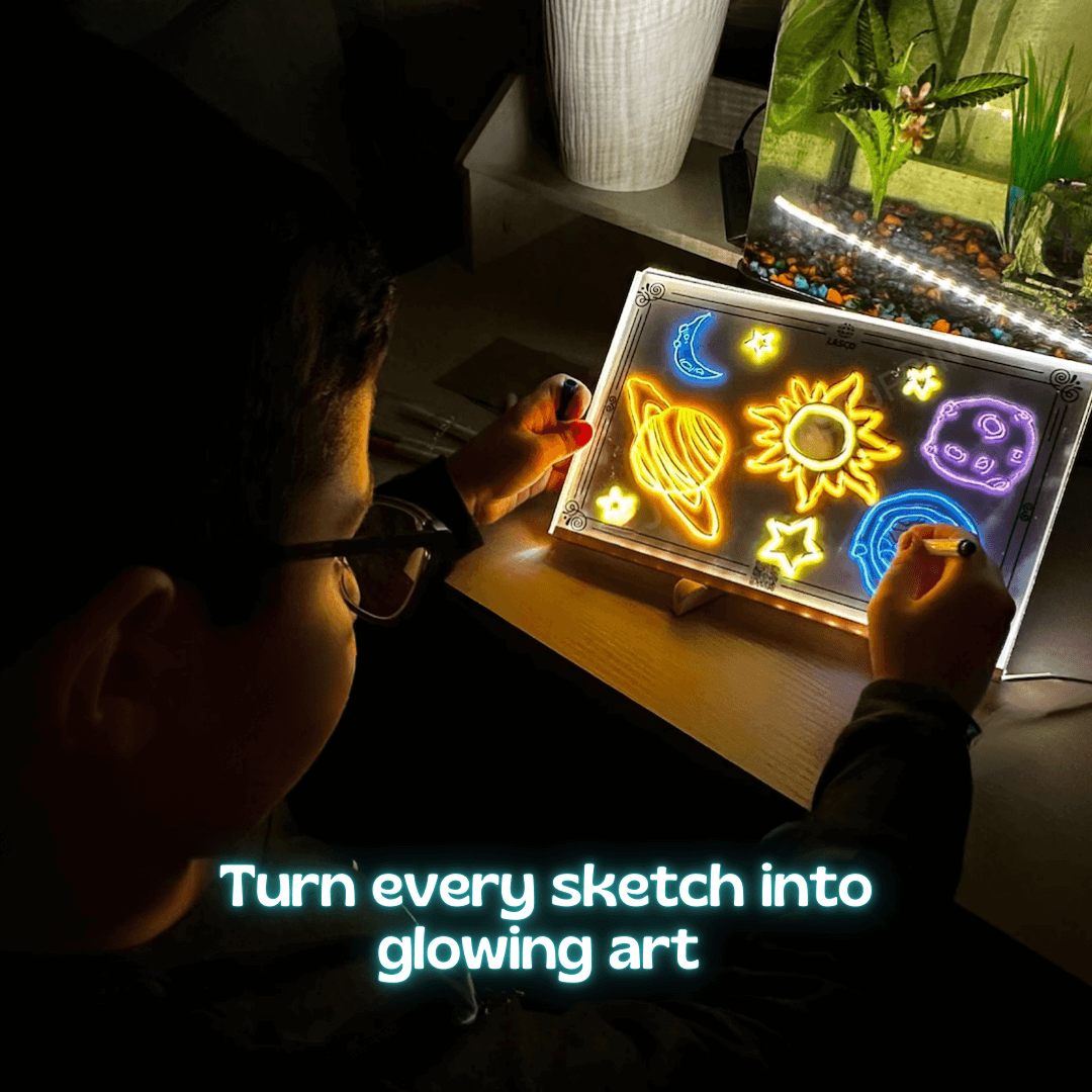 Tablero de dibujo LED LUMIBOARD™