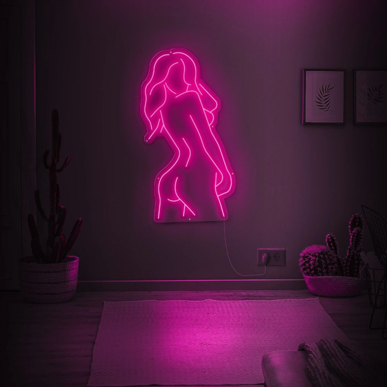 Beauty Pose Neon Sign