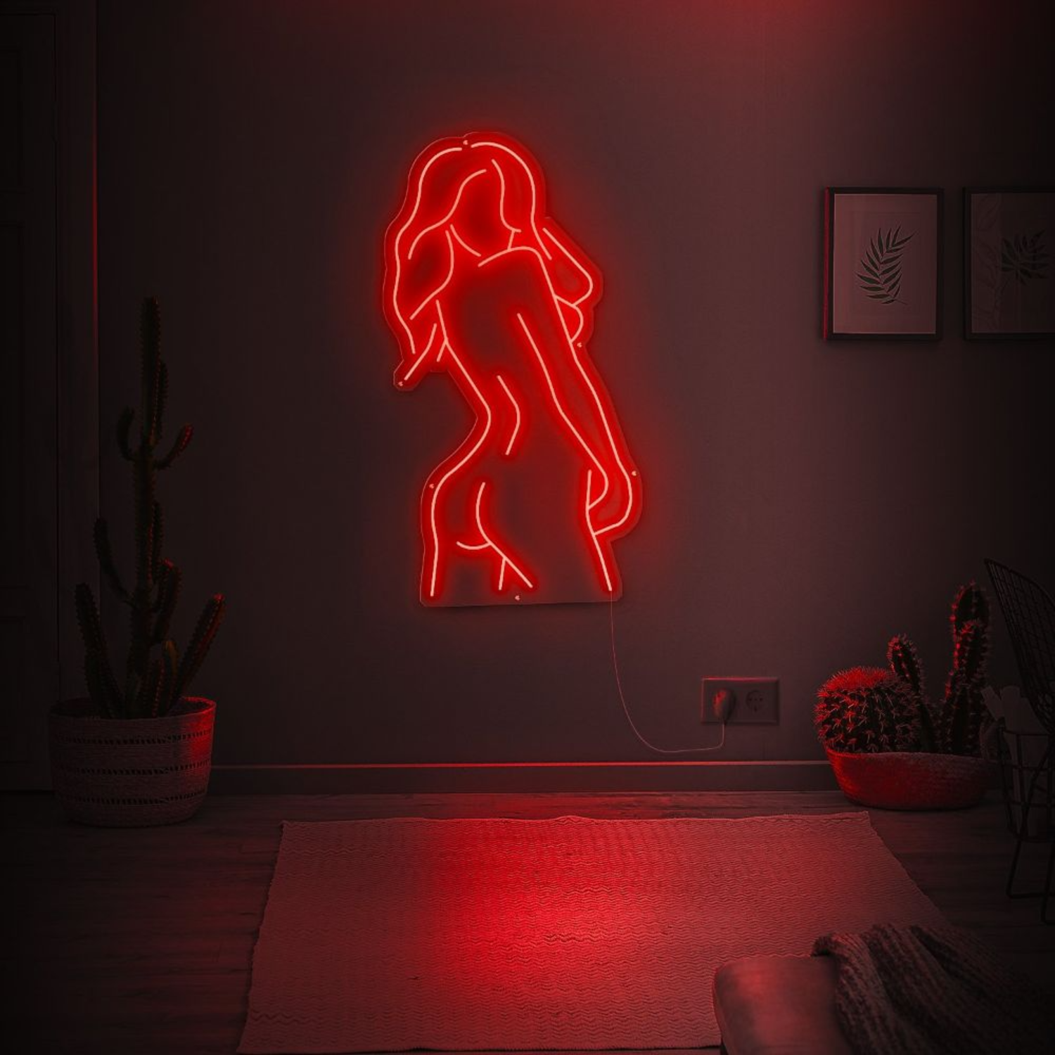 Beauty Pose Neon Sign