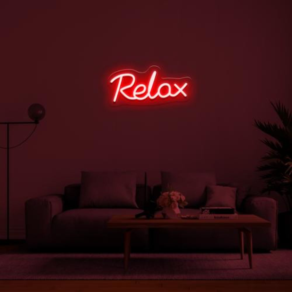 RELAX LED NEON SIGN