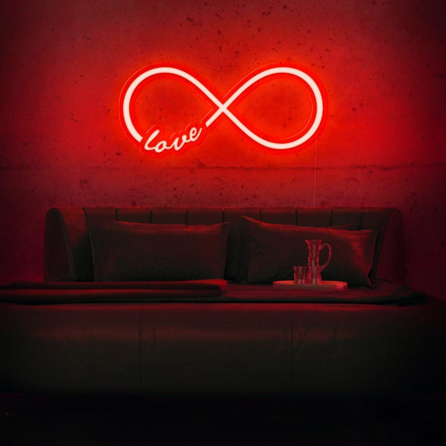 Infinity Love Neon Sign