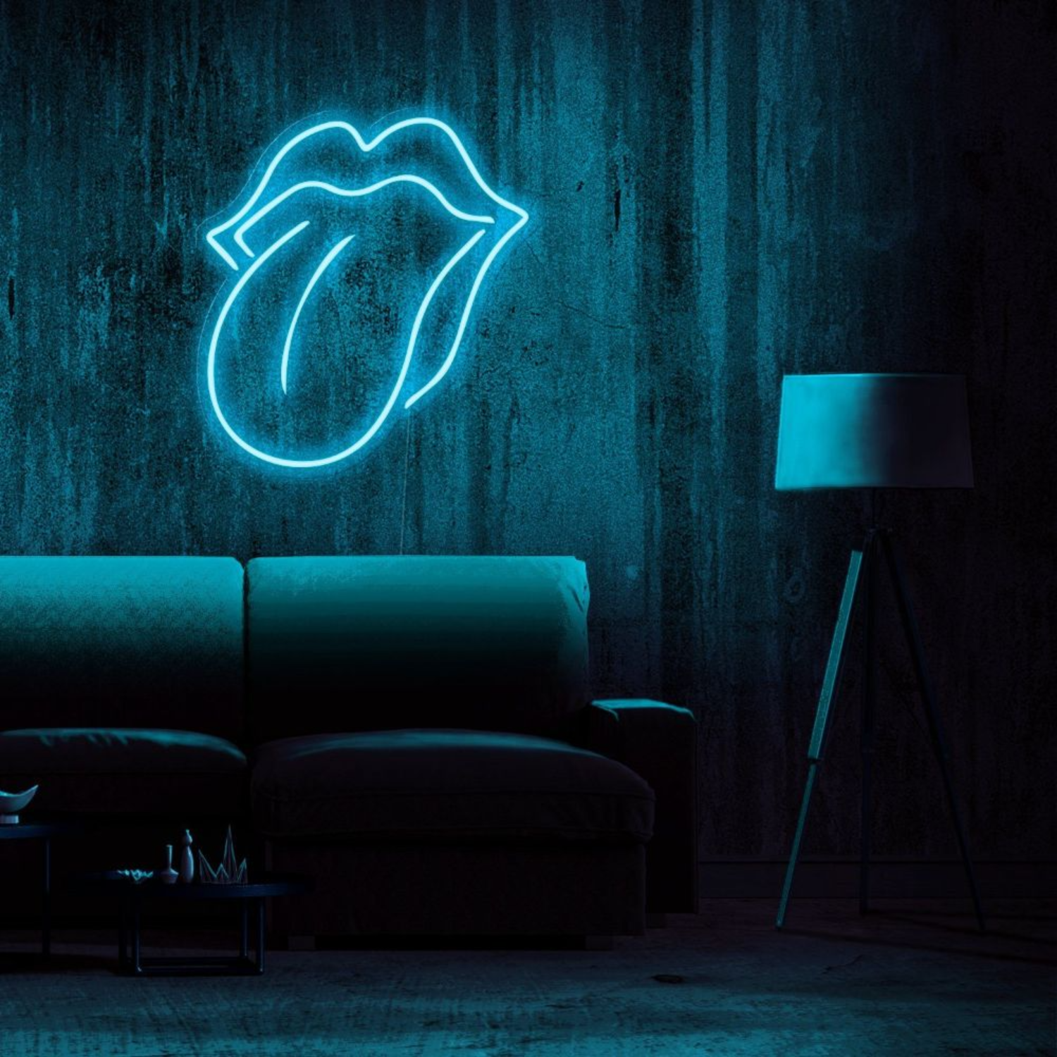 Wild Mouth LED Art Piece