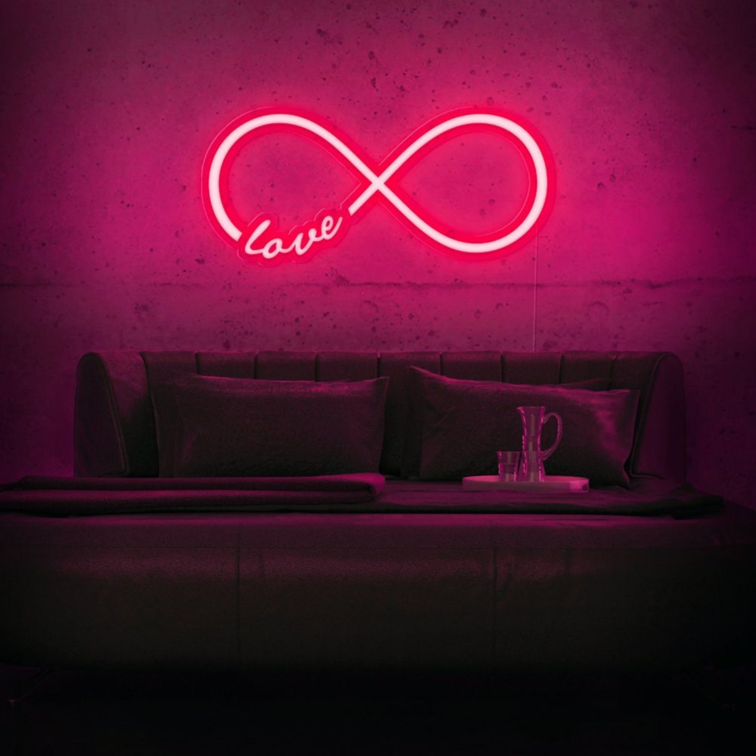 Infinity Love Neon Sign