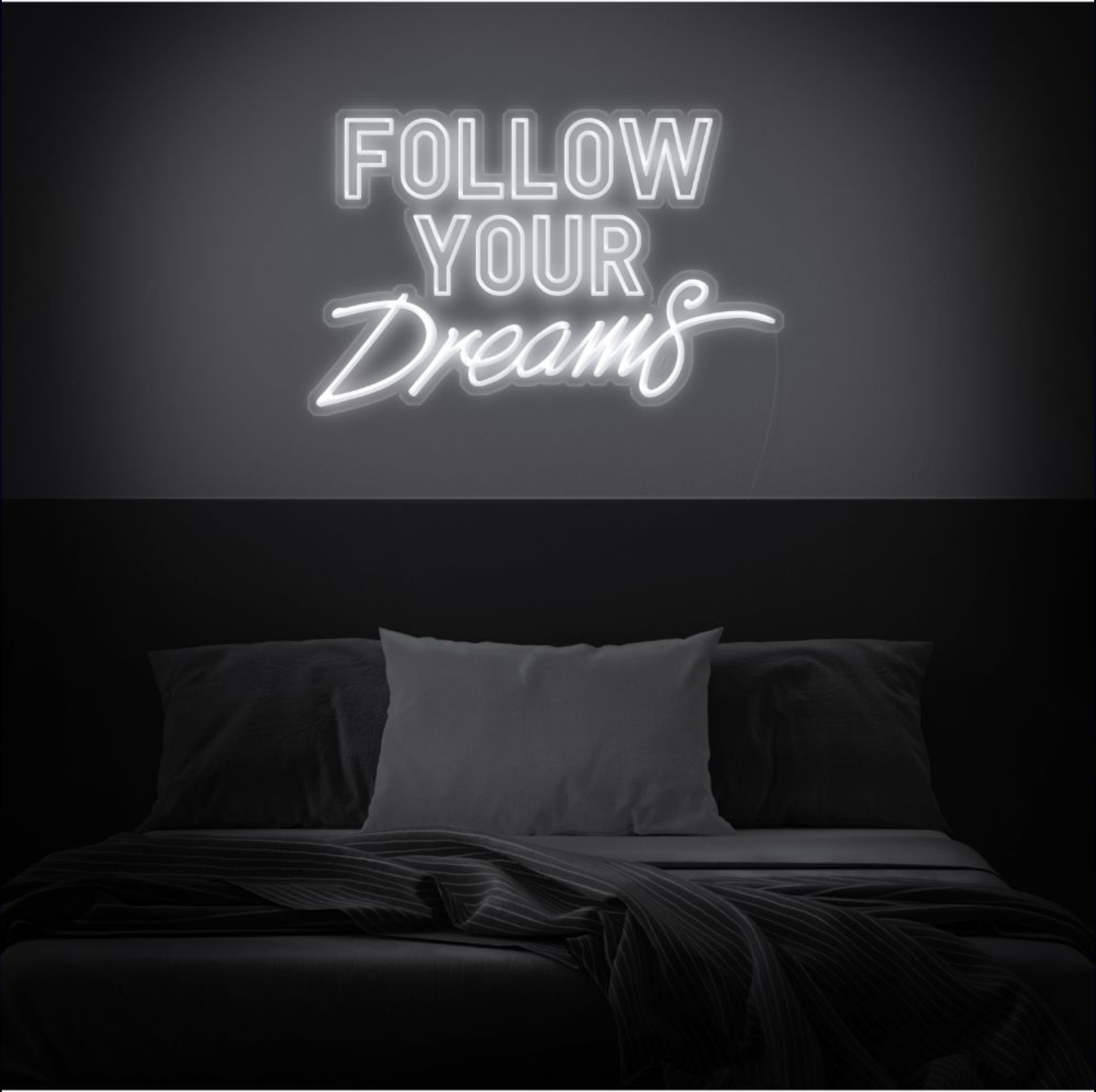 Follow Your Dreams Neon Sign