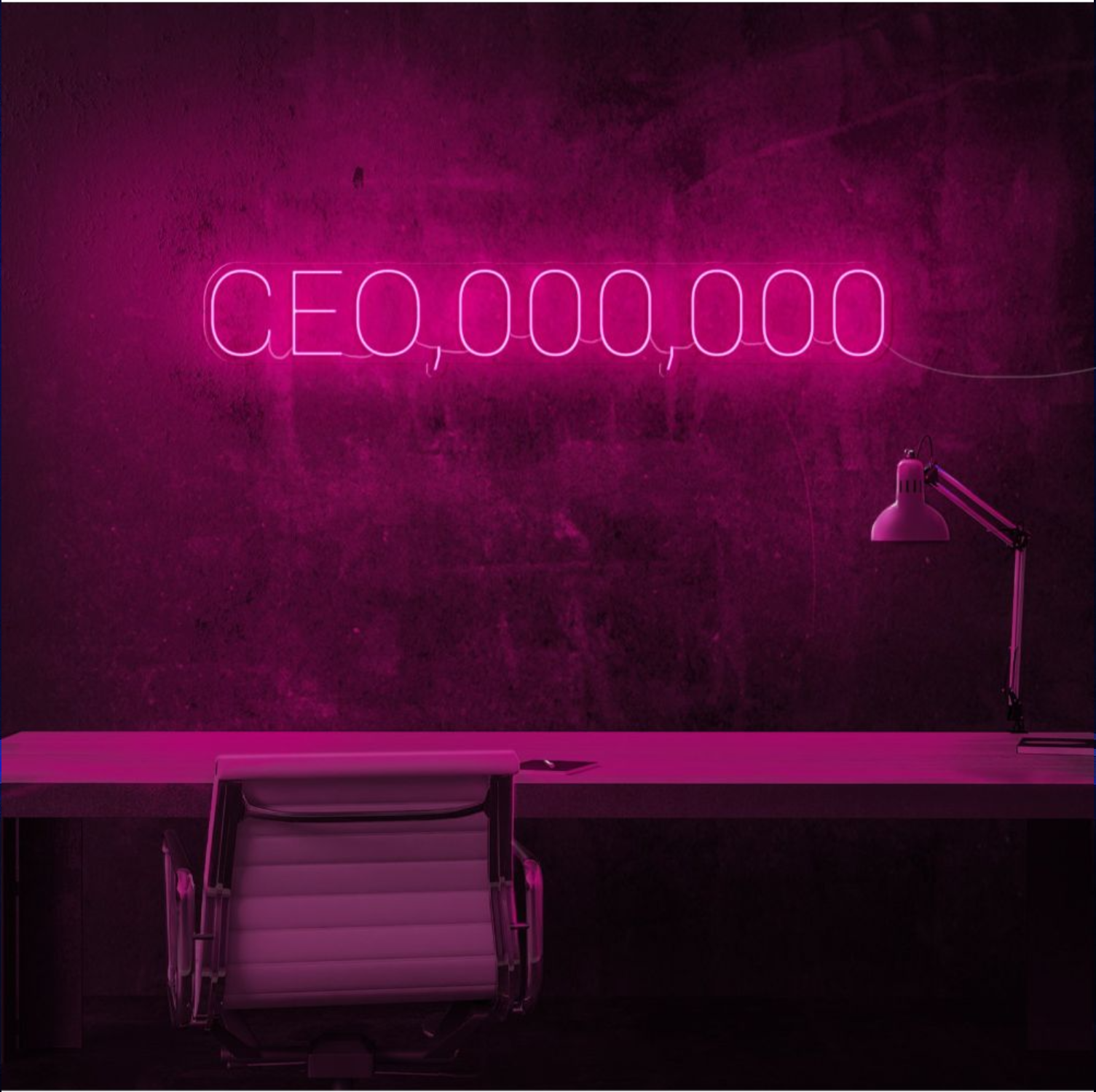 CEO Neon Sign