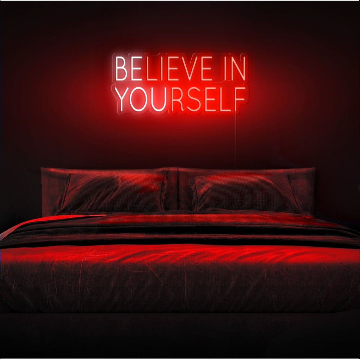 Believe In Yourself Neon Sign