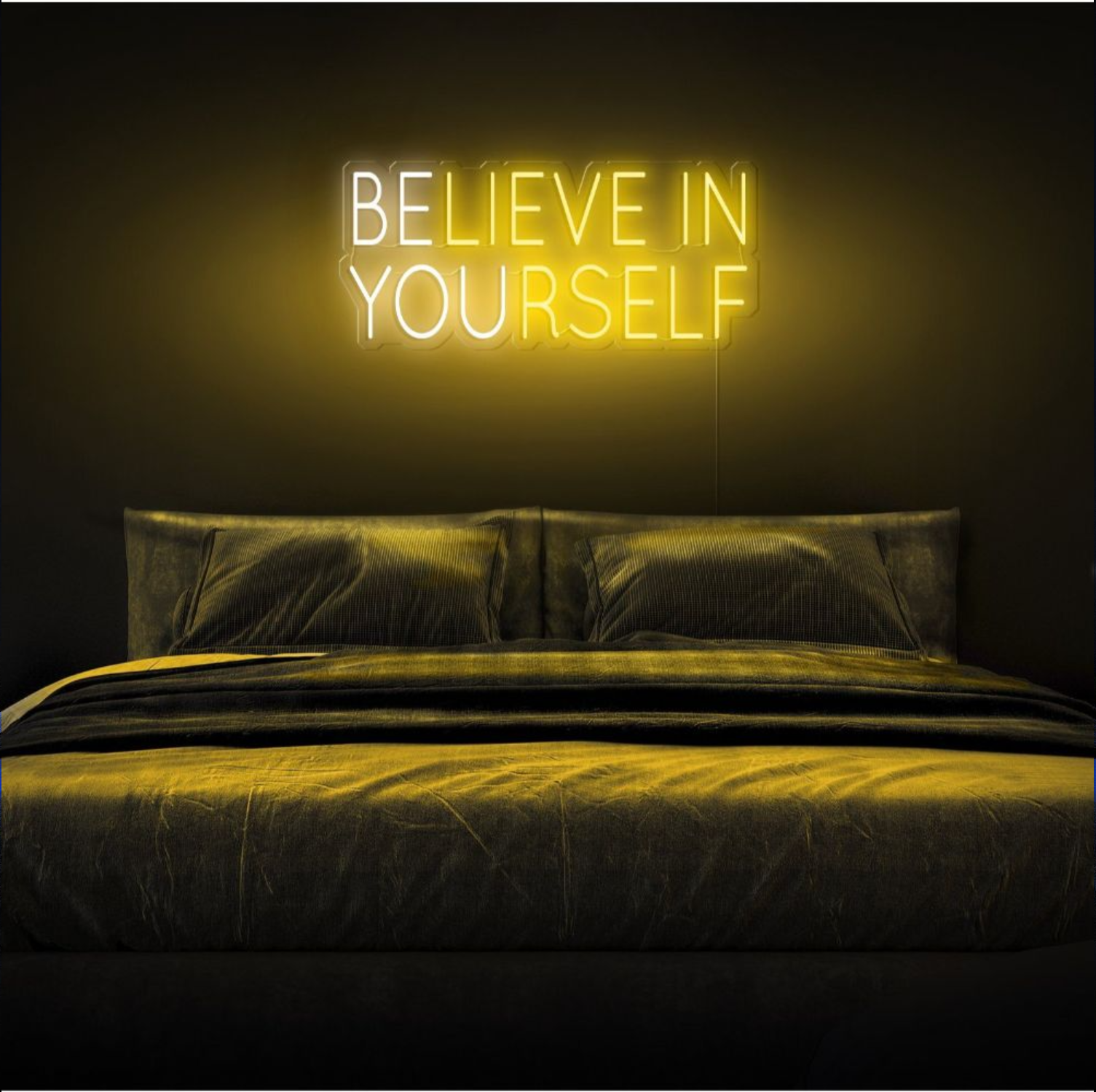 Believe In Yourself Neon Sign