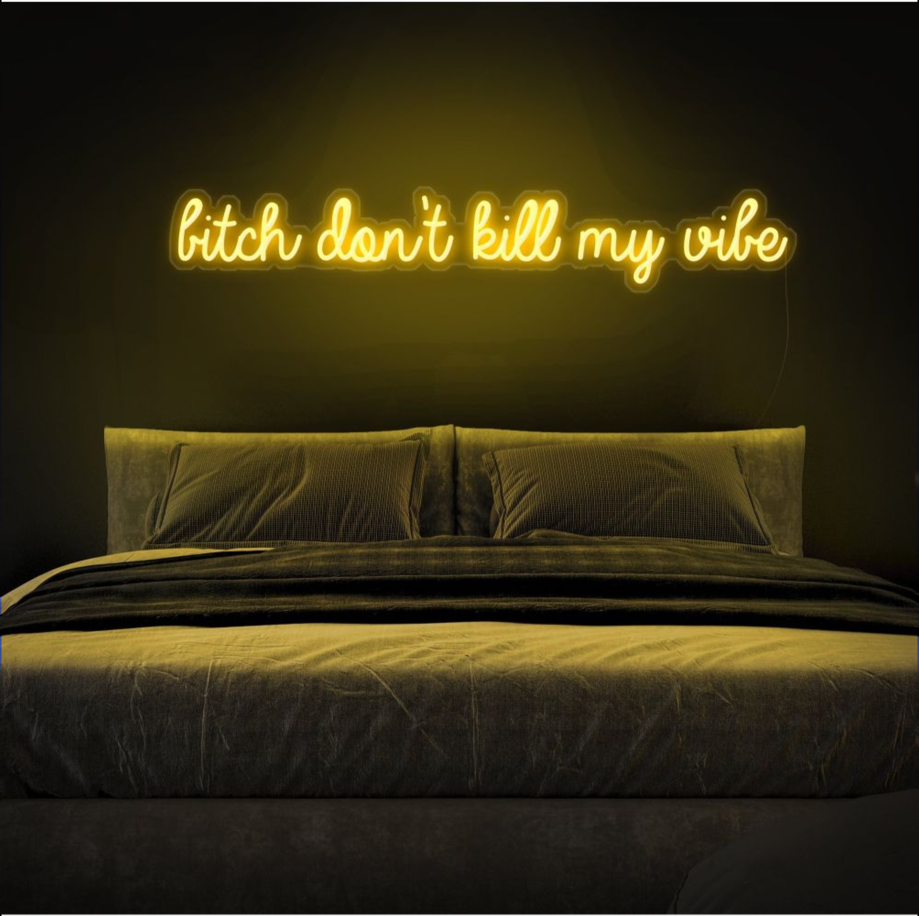 B*tch Don't Kill My Vibe Neon Sign