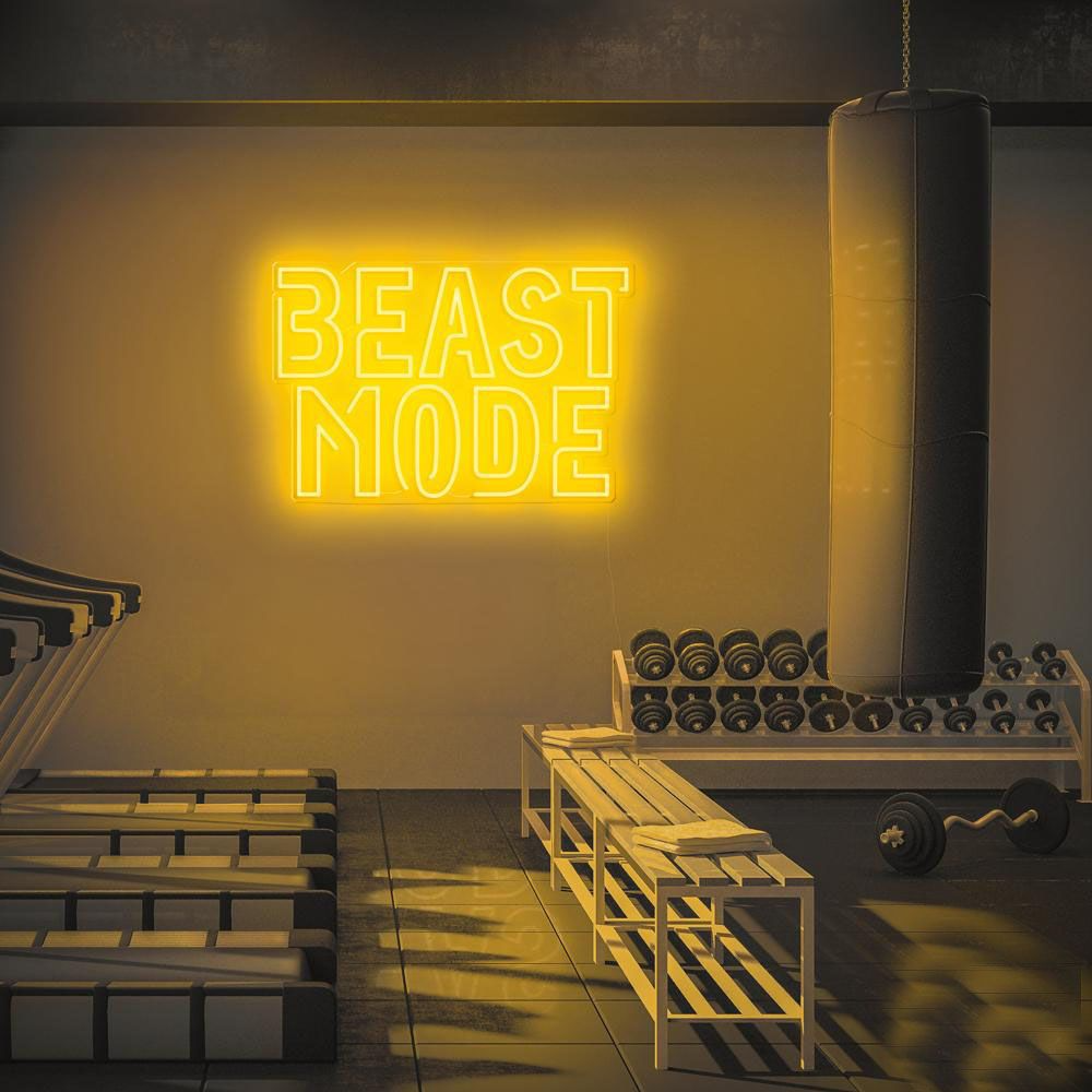 Beast Mode Neon Sign