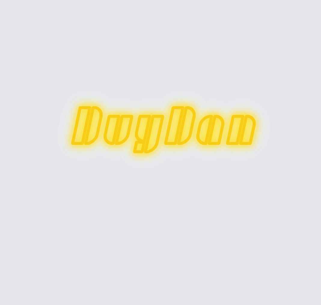 Custom neon sign - DuyDan