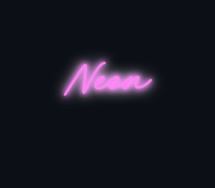 Custom neon sign - Neon