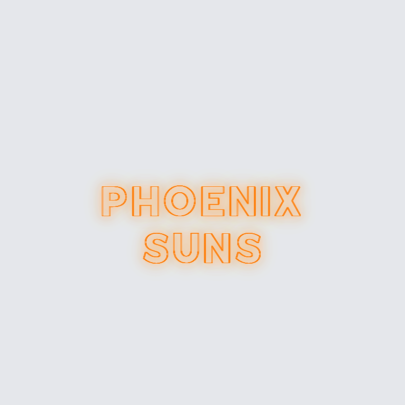 Custom neon sign - Phoenix  Suns