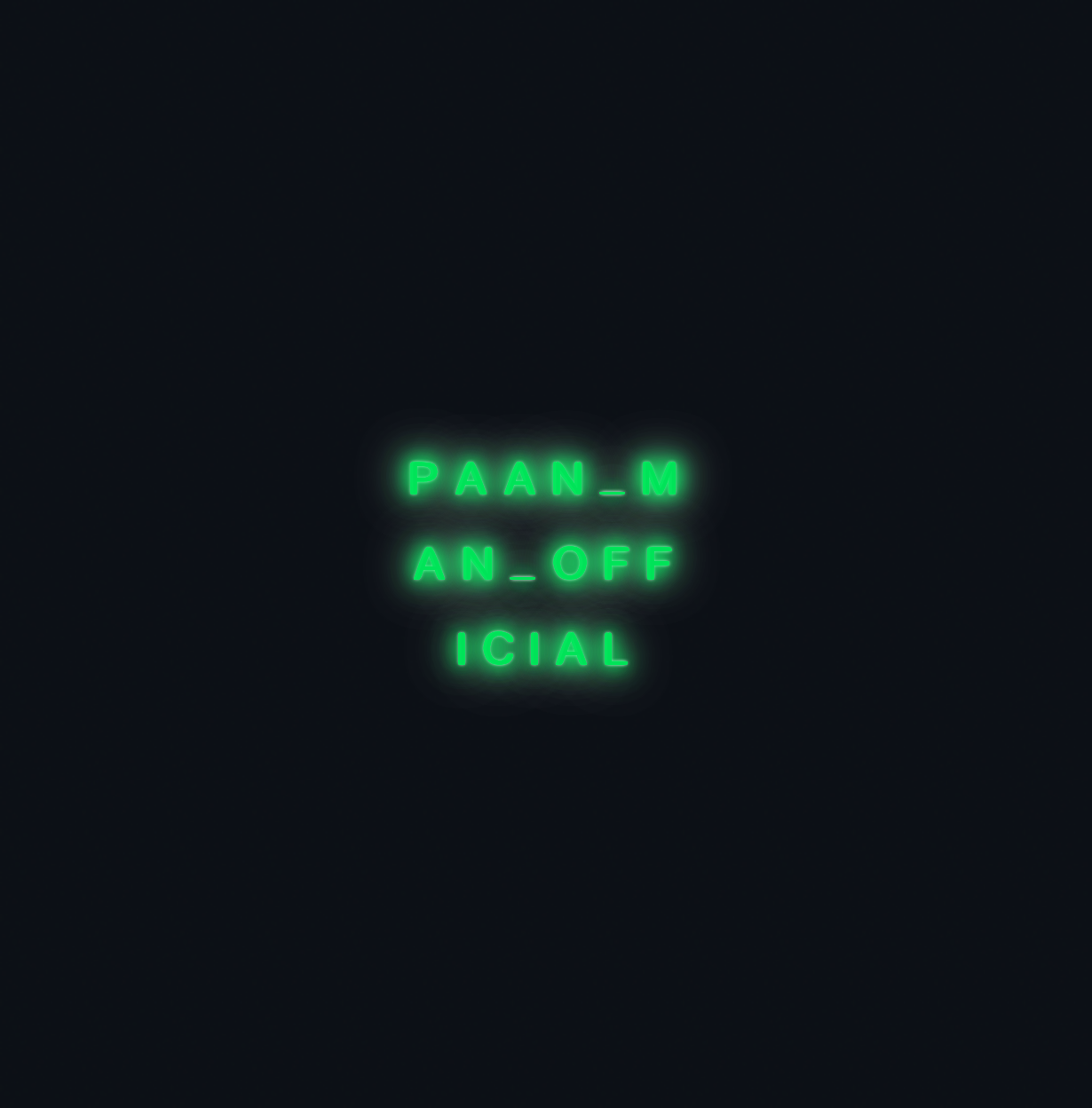 Custom neon sign - Paan_Man_OFficial