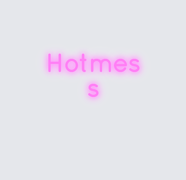 Custom neon sign - Hotmess