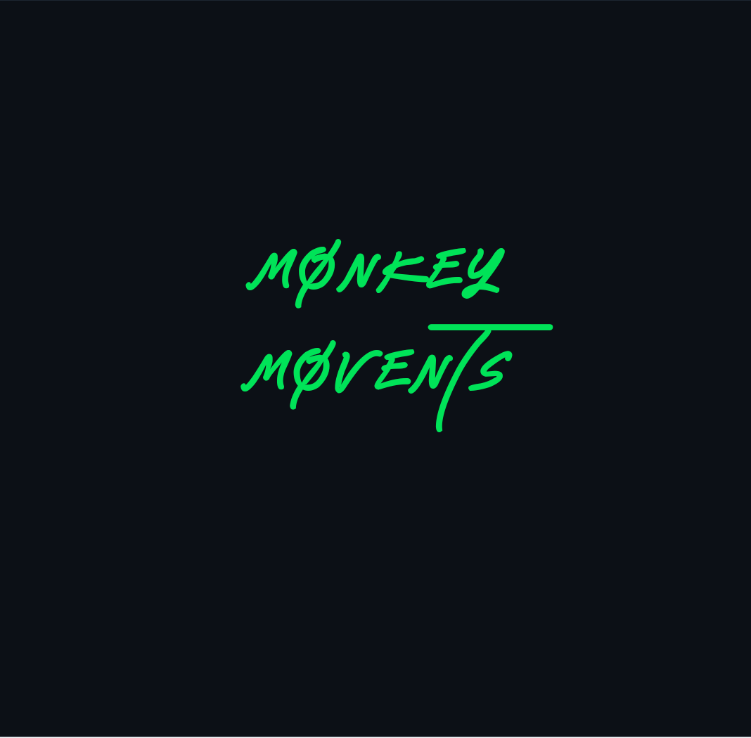 Custom neon sign - Monkey  Movents