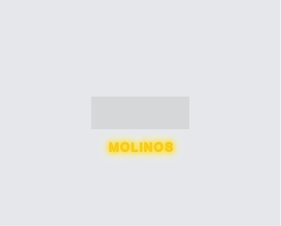 Custom neon sign - Molinos