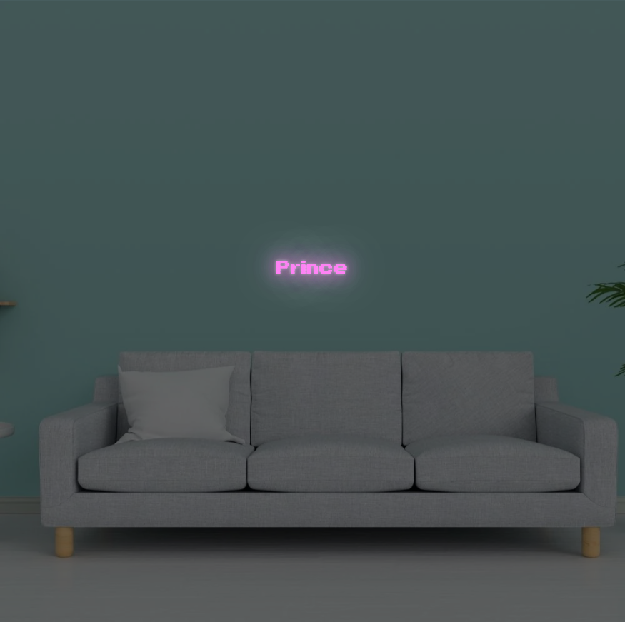Custom neon sign - Prince