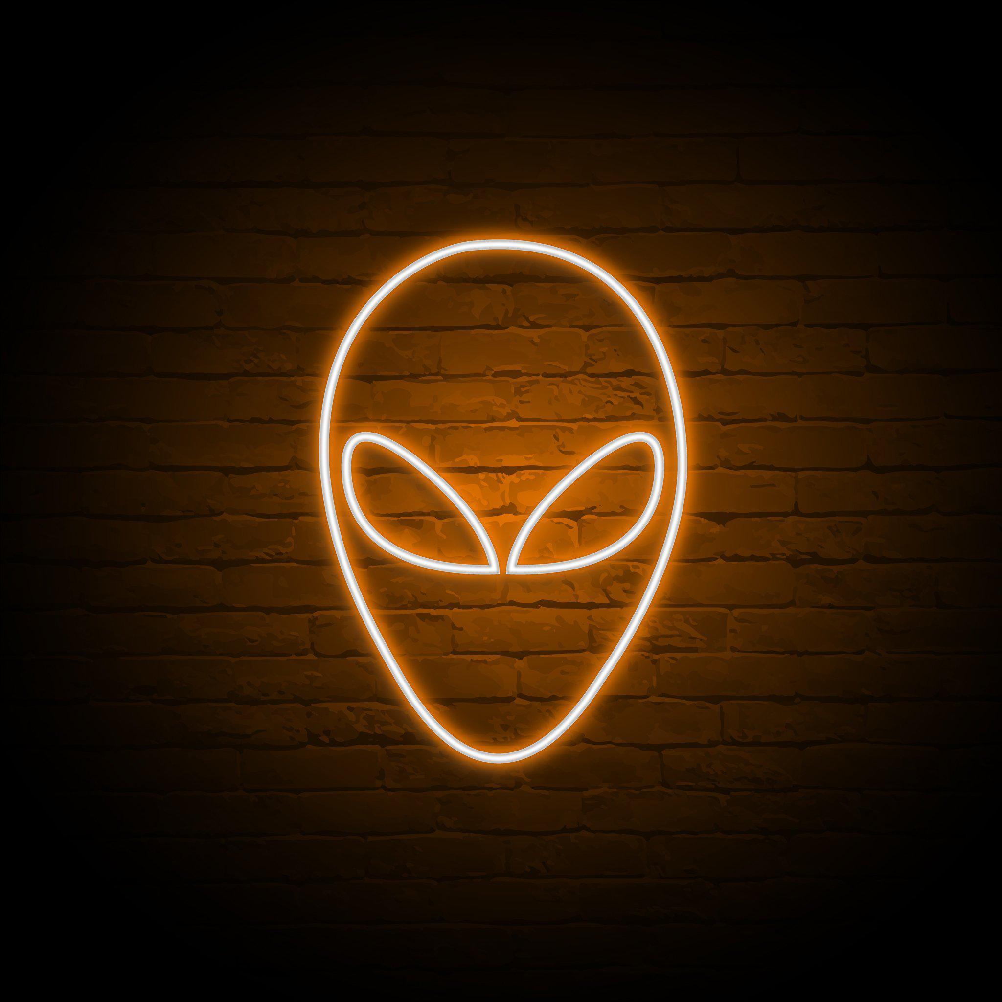 'ALIEN FACE' NEON SIGN - NeonFerry