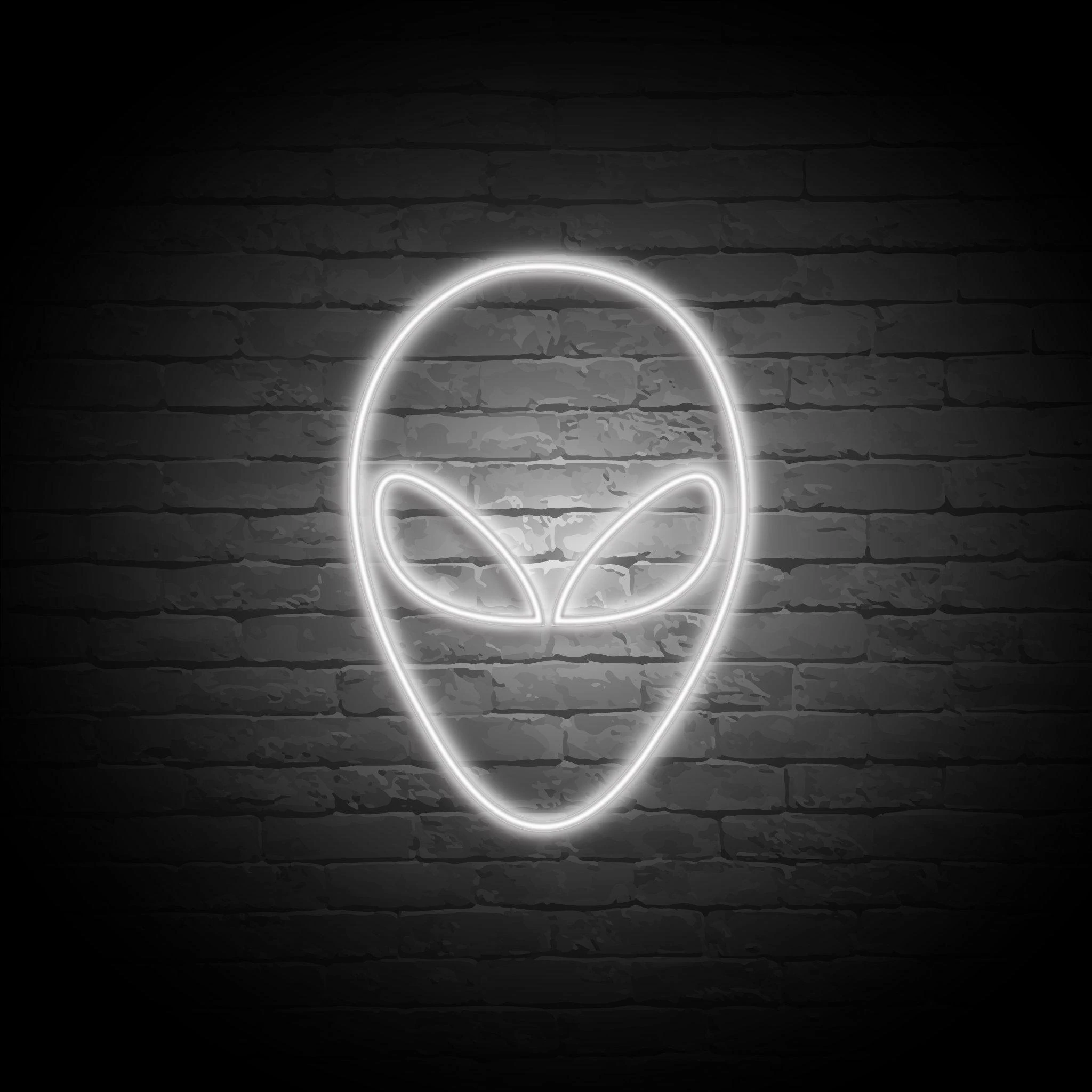 'ALIEN FACE' NEON SIGN - NeonFerry