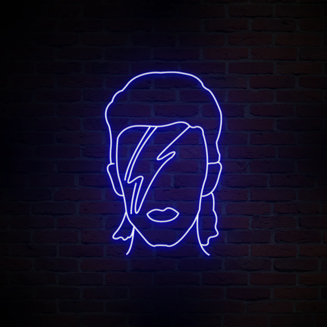 'BOWIE' NEON SIGN - NeonFerry