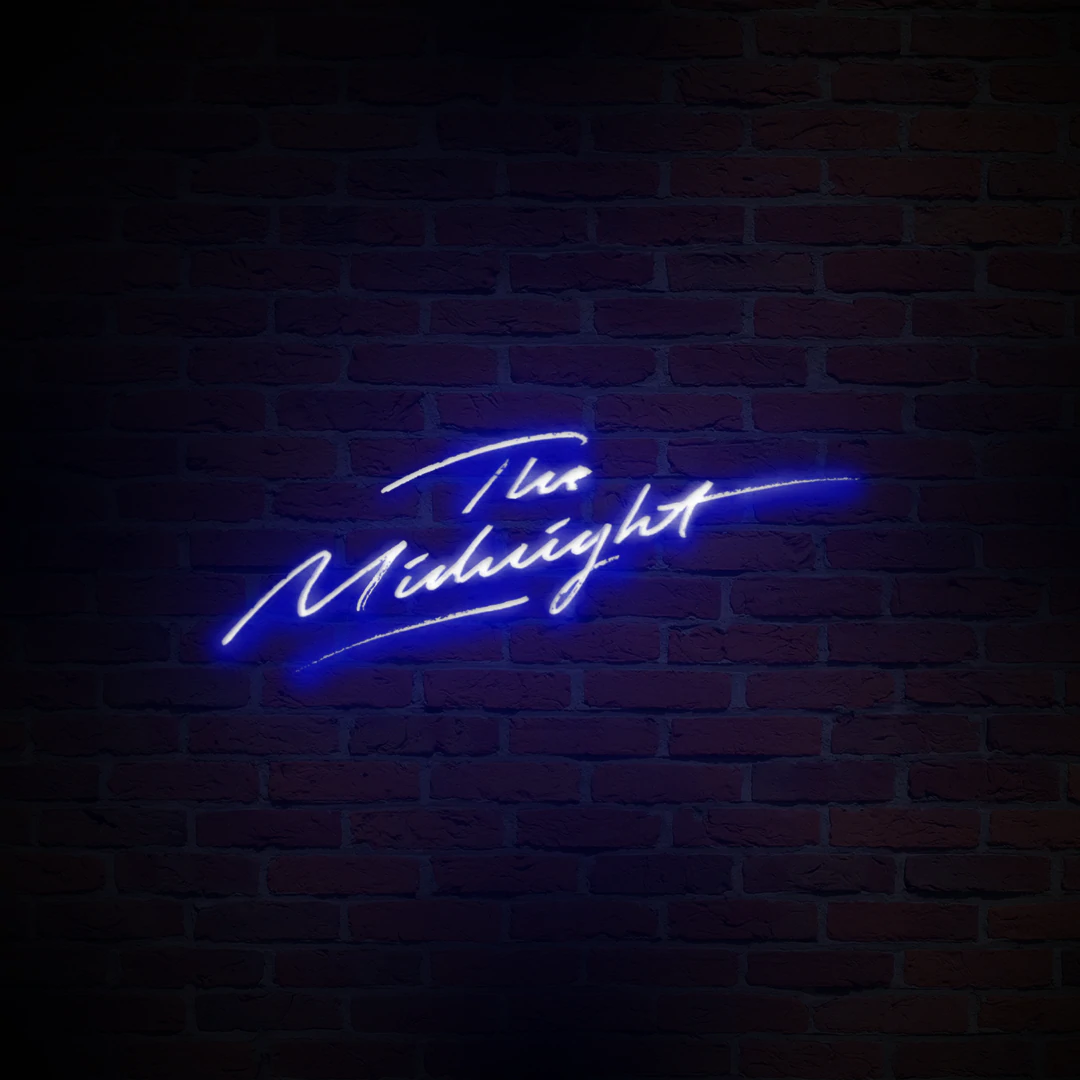 'THE MIDNIGHT' NEON SIGN - NeonFerry