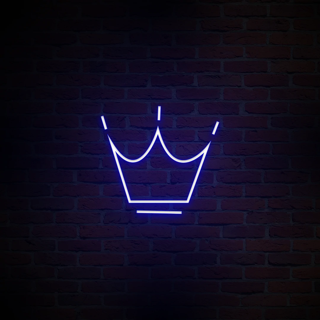 'CROWN' NEON SIGN