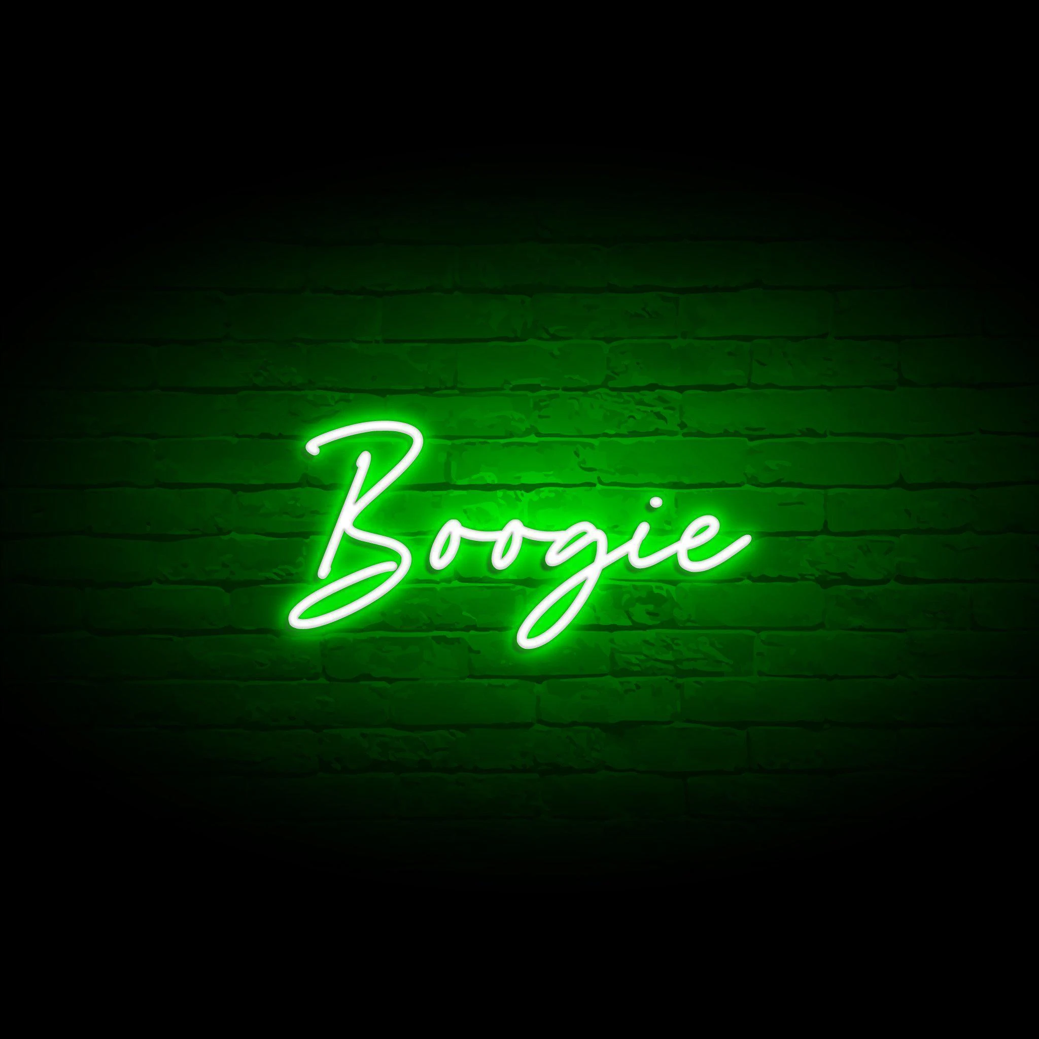 'BOOGIE' NEON SIGN - NeonFerry
