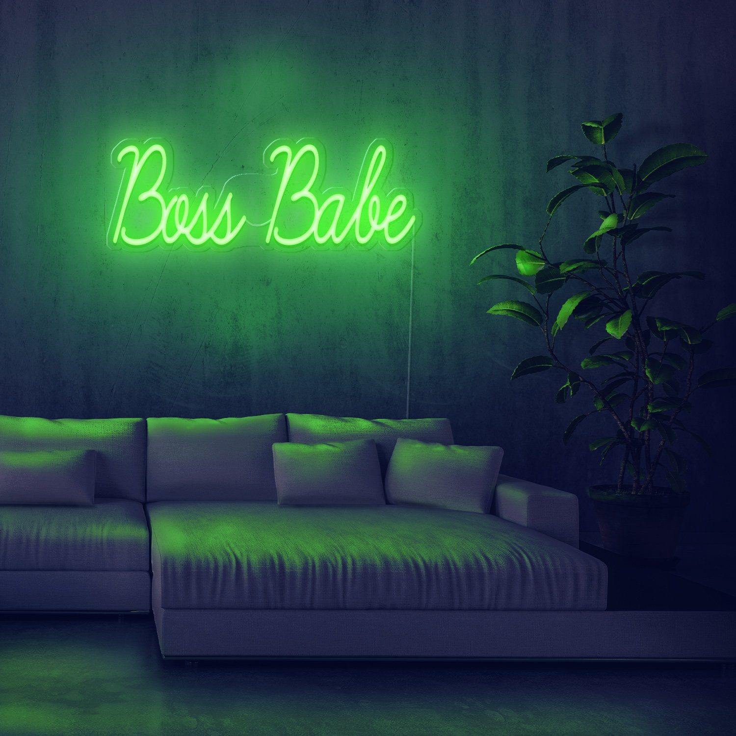 Boss Babe Neon Sign - NeonFerry