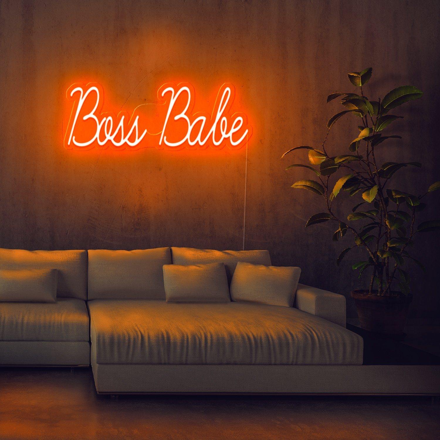 Boss Babe Neon Sign - NeonFerry