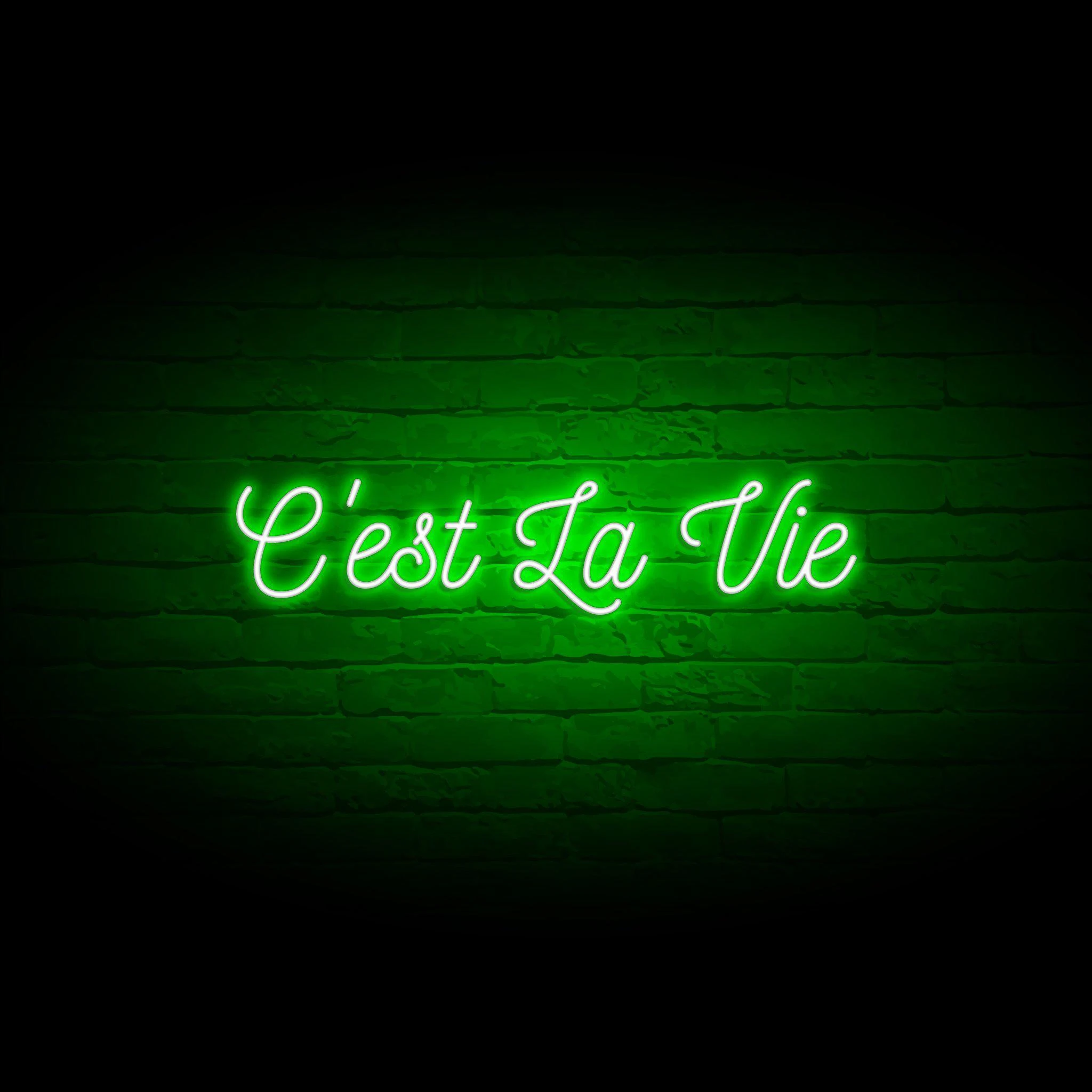 'C'EST LA VIE' NEON SIGN - NeonFerry