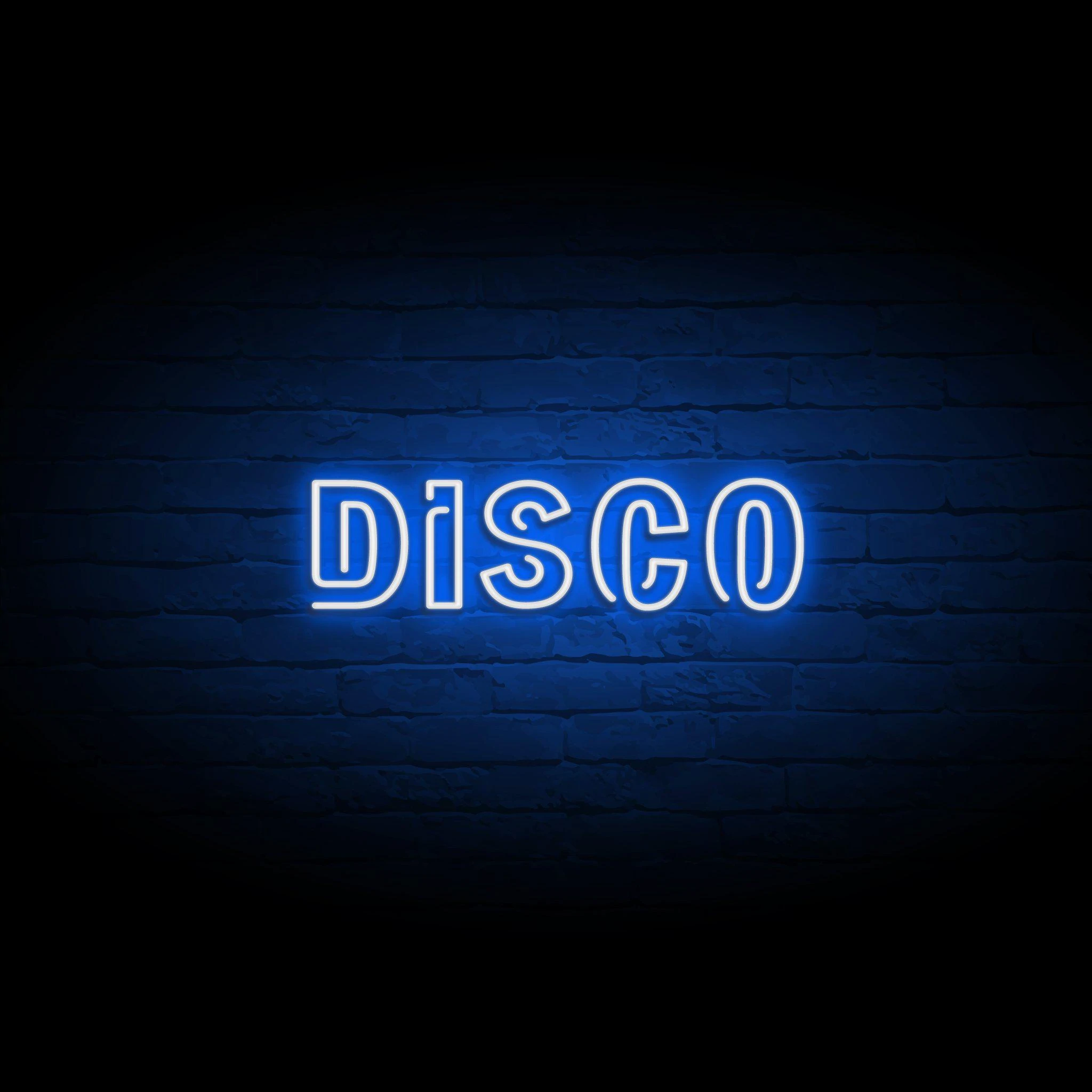 'DISCO TEXT' NEON SIGN - NeonFerry