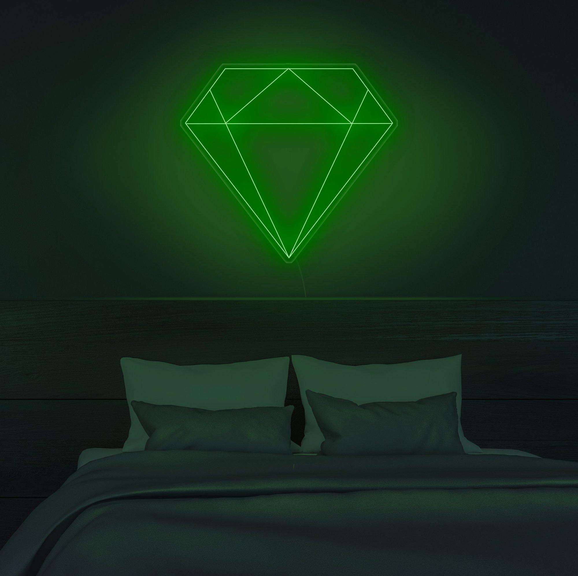 Diamond Neon Sign - NeonFerry