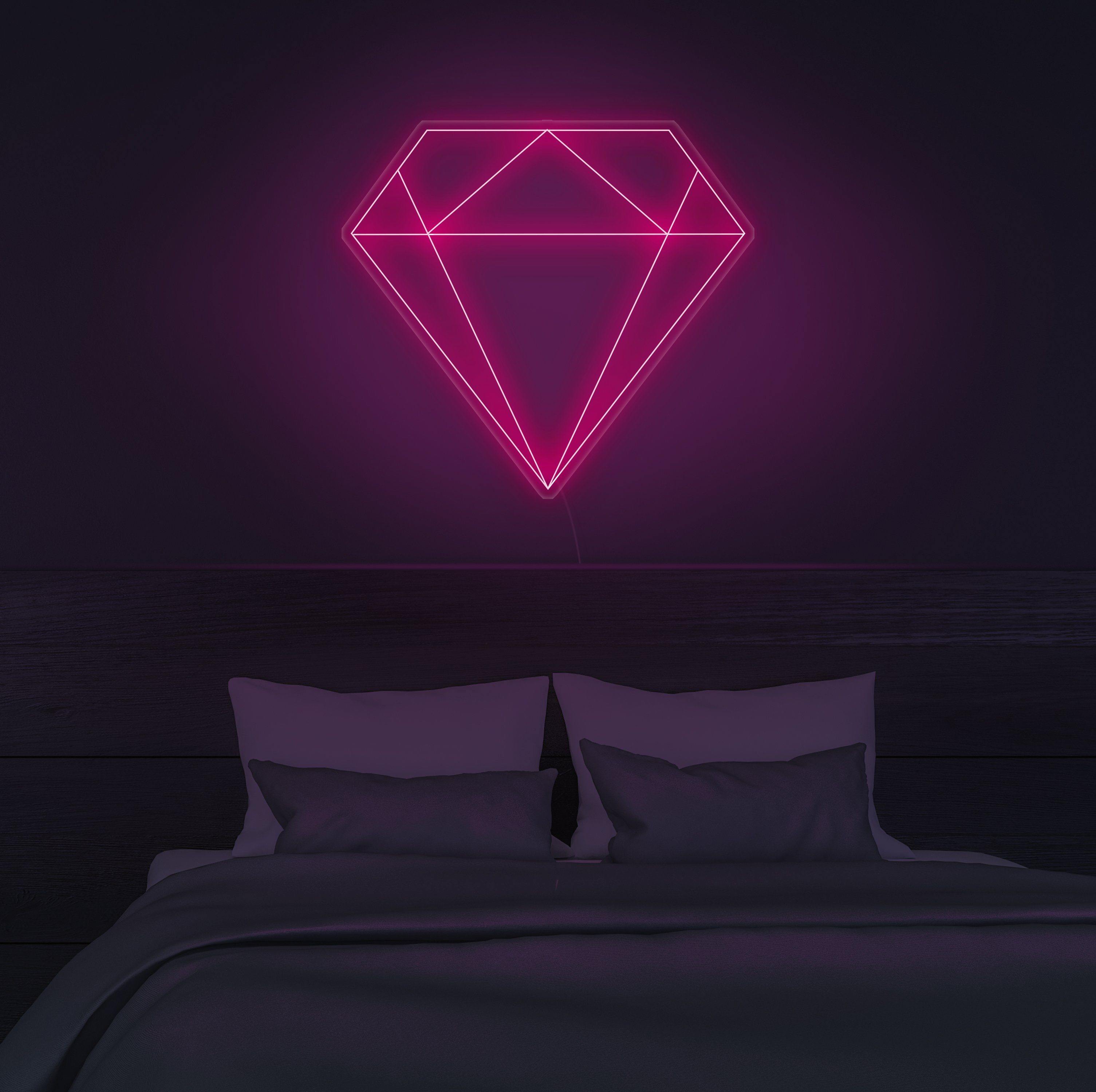 Diamond Neon Sign - NeonFerry