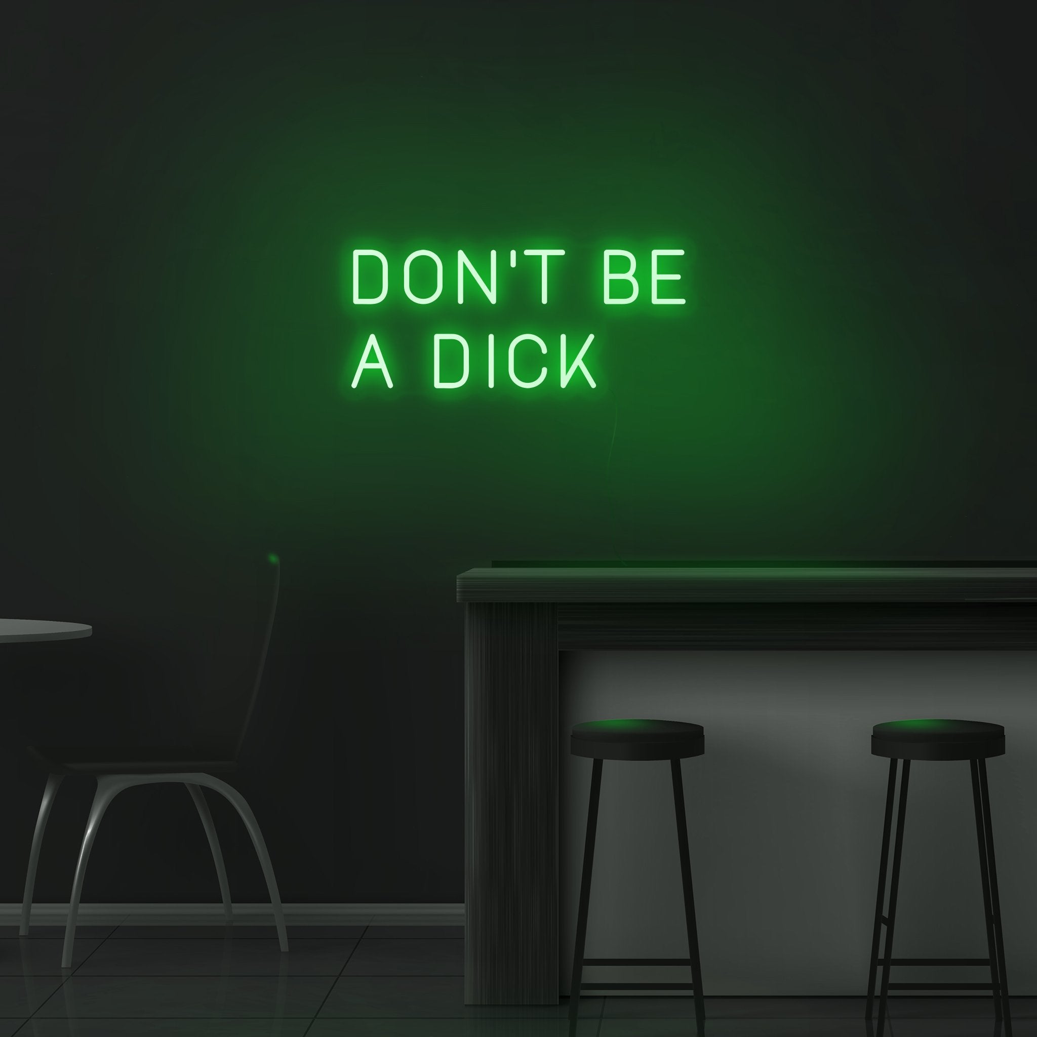 Don't Be A Dick - NeonFerry