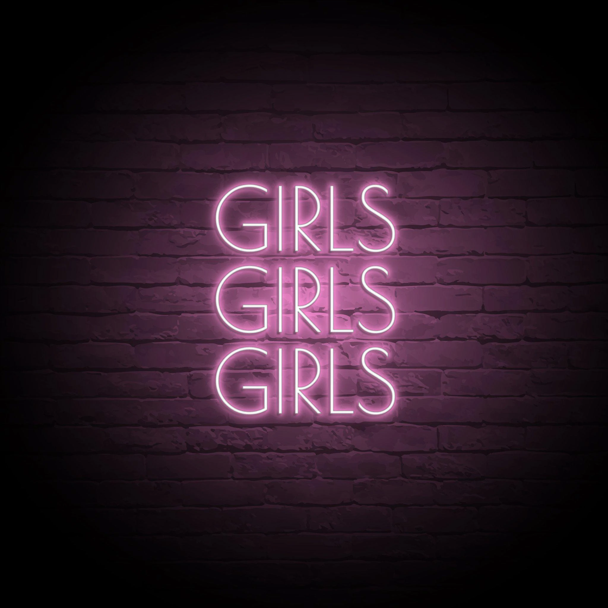 'GIRLS' NEON SIGN - NeonFerry