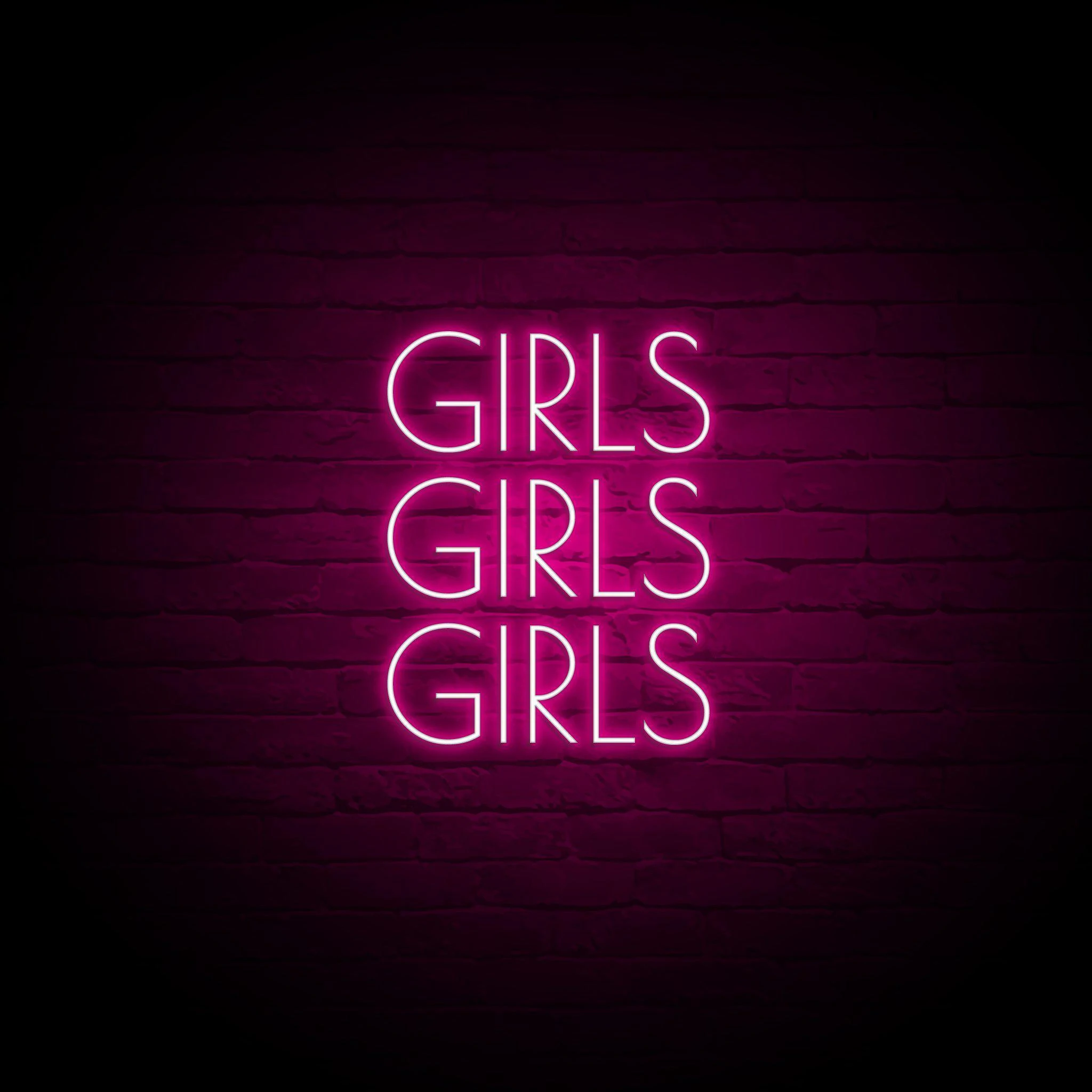 'GIRLS' NEON SIGN - NeonFerry