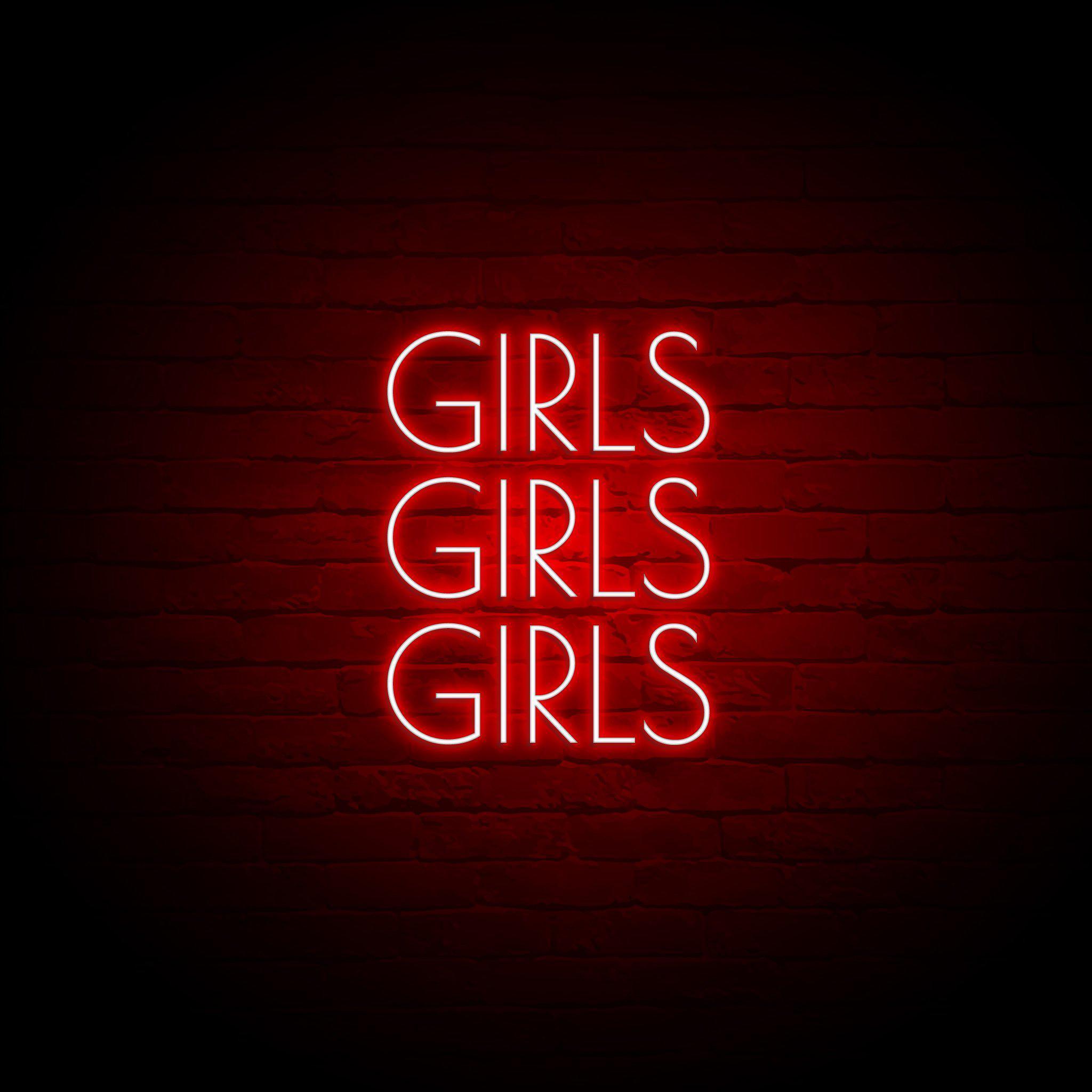 'GIRLS' NEON SIGN - NeonFerry