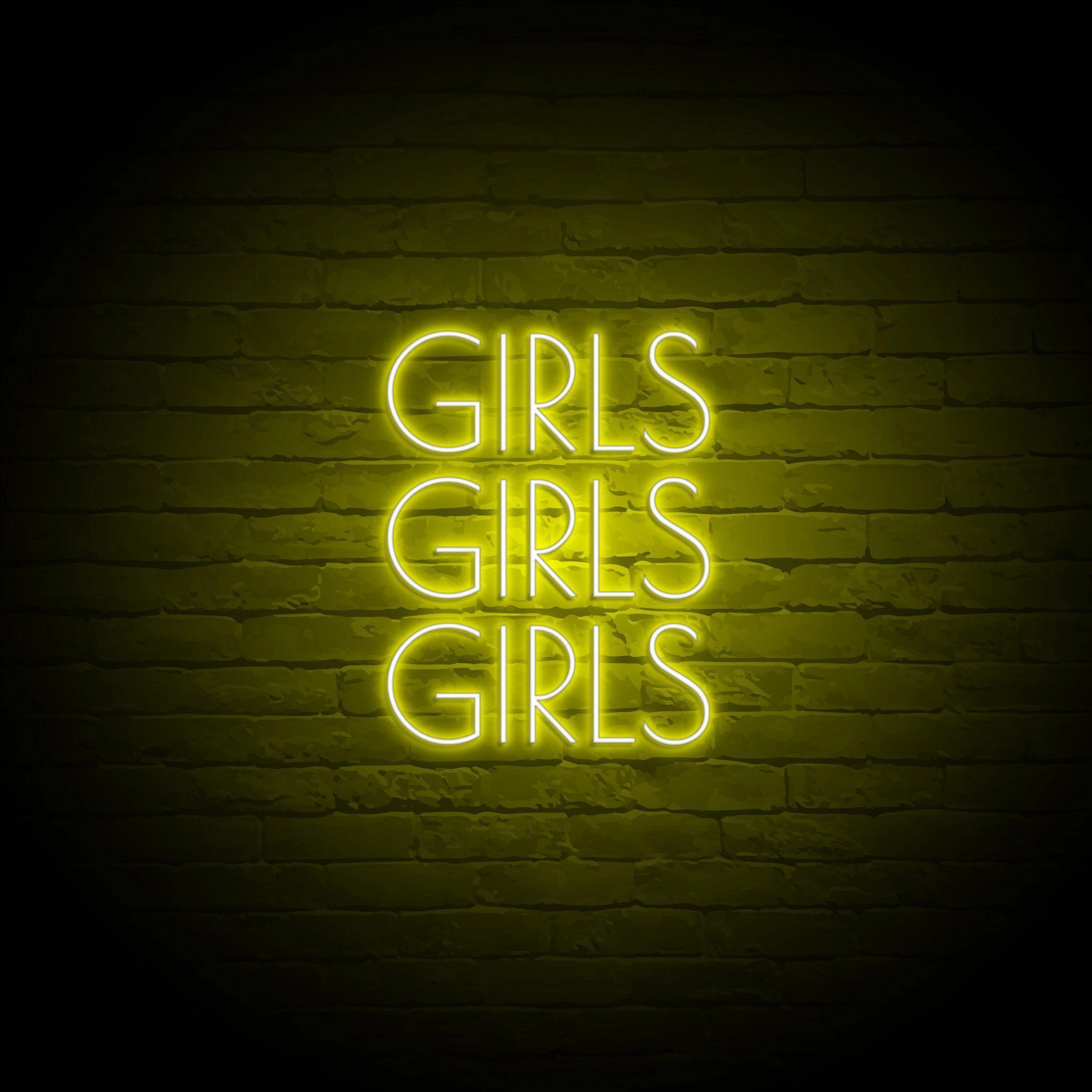 'GIRLS' NEON SIGN - NeonFerry