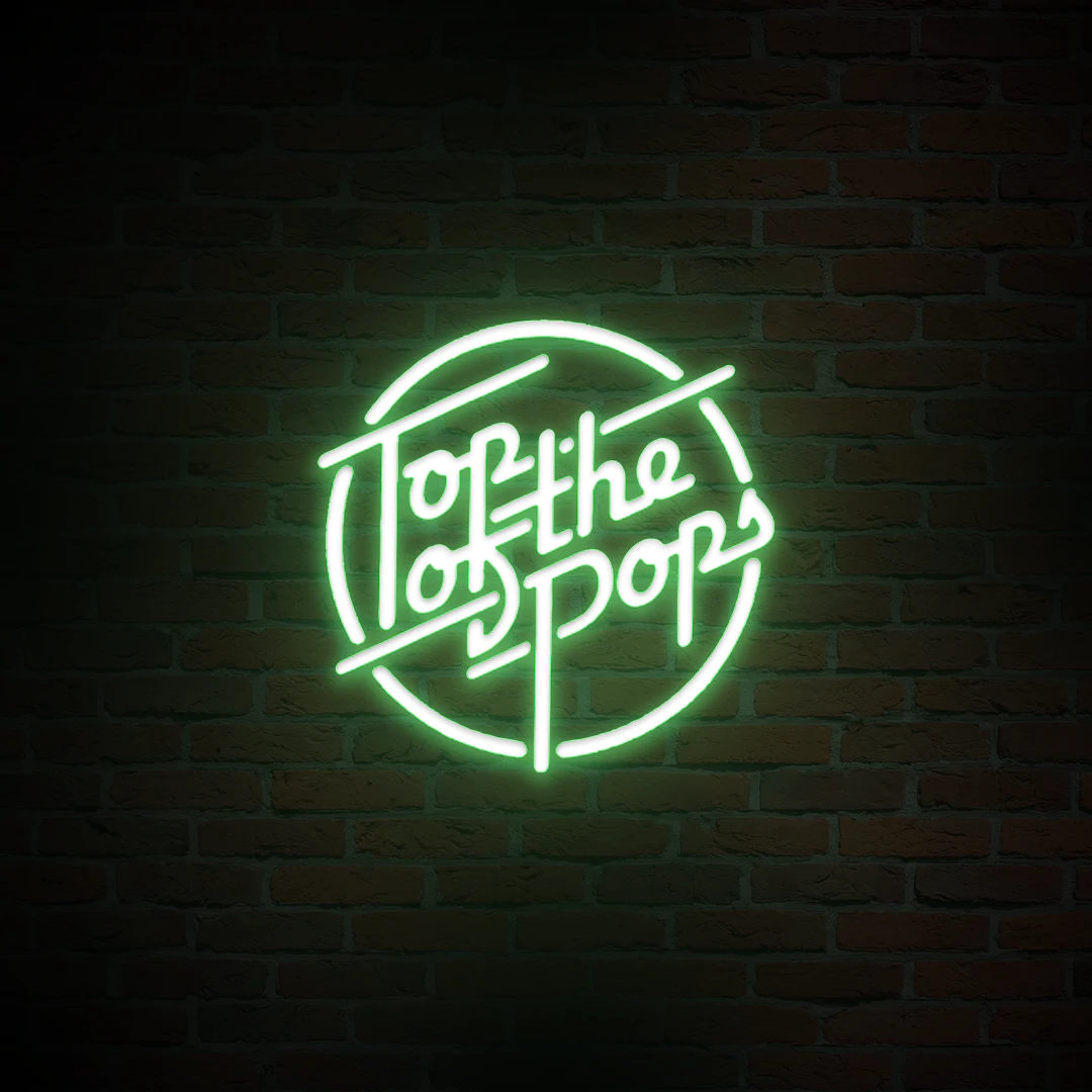 'TOP OF THE POPS' NEON SIGN - NeonFerry