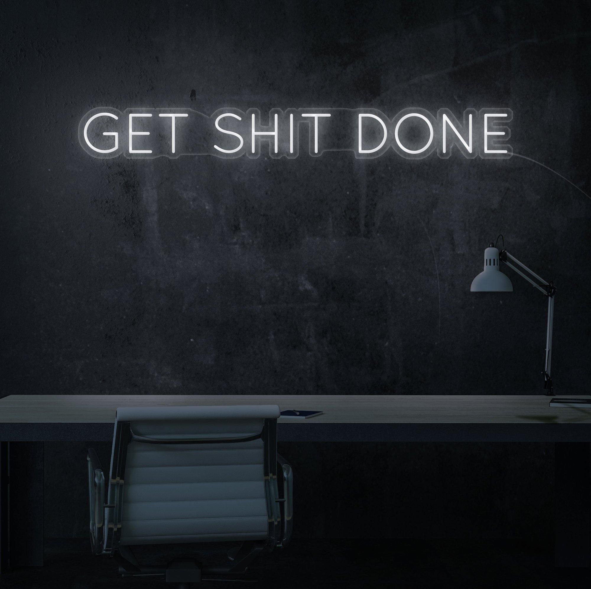 Get Sh*t Done Neon Sign - NeonFerry