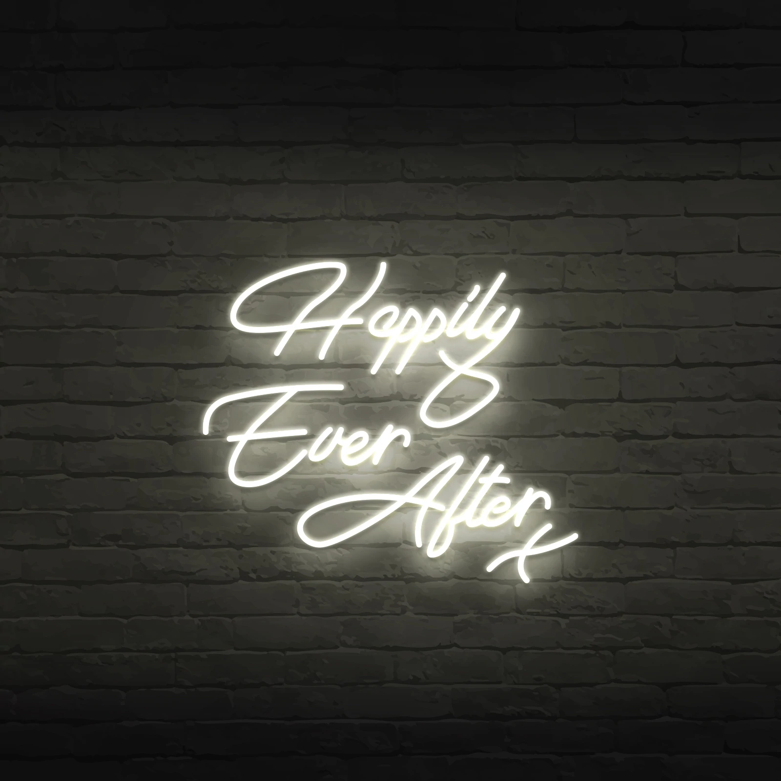 'HAPPILY EVER AFTER' NEON SIGN - NeonFerry