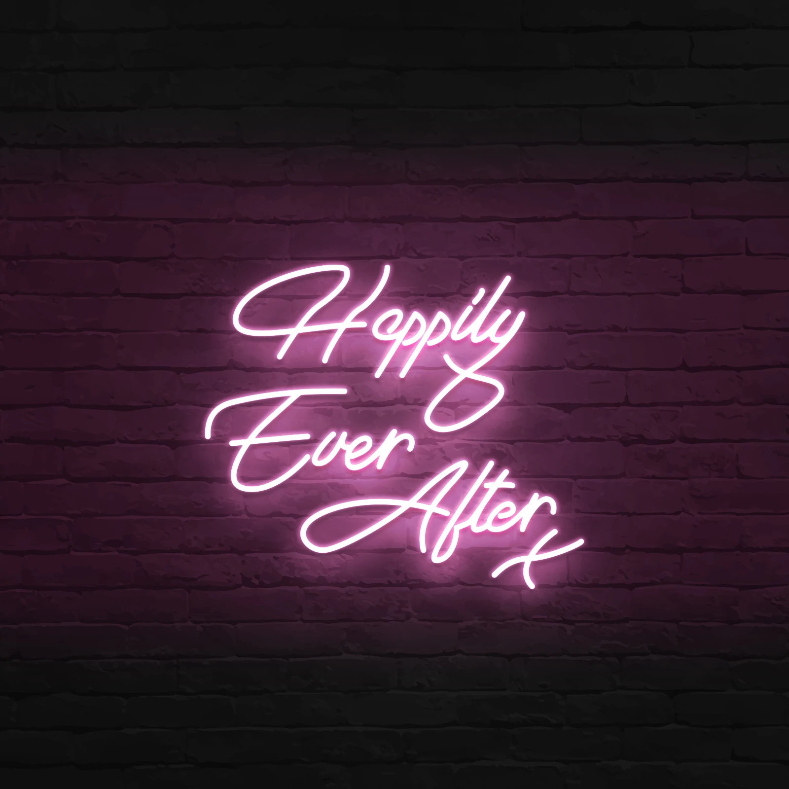 'HAPPILY EVER AFTER' NEON SIGN - NeonFerry