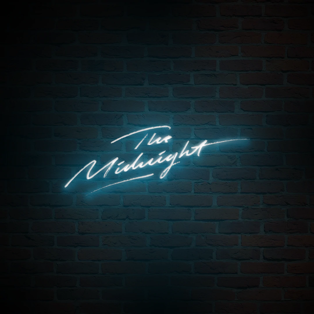 'THE MIDNIGHT' NEON SIGN - NeonFerry