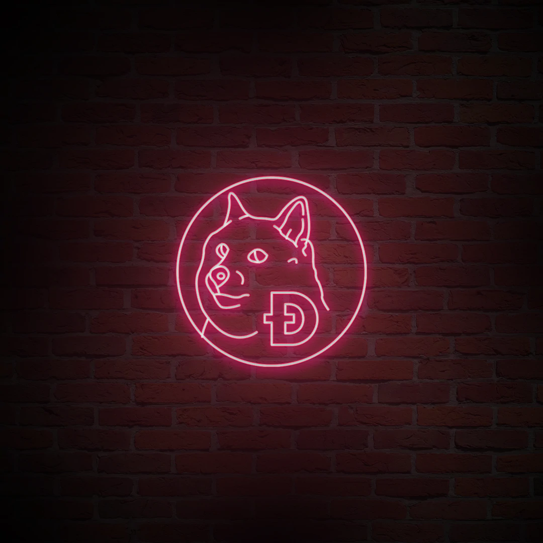 'DOGECOIN' NEON SIGN - NeonFerry