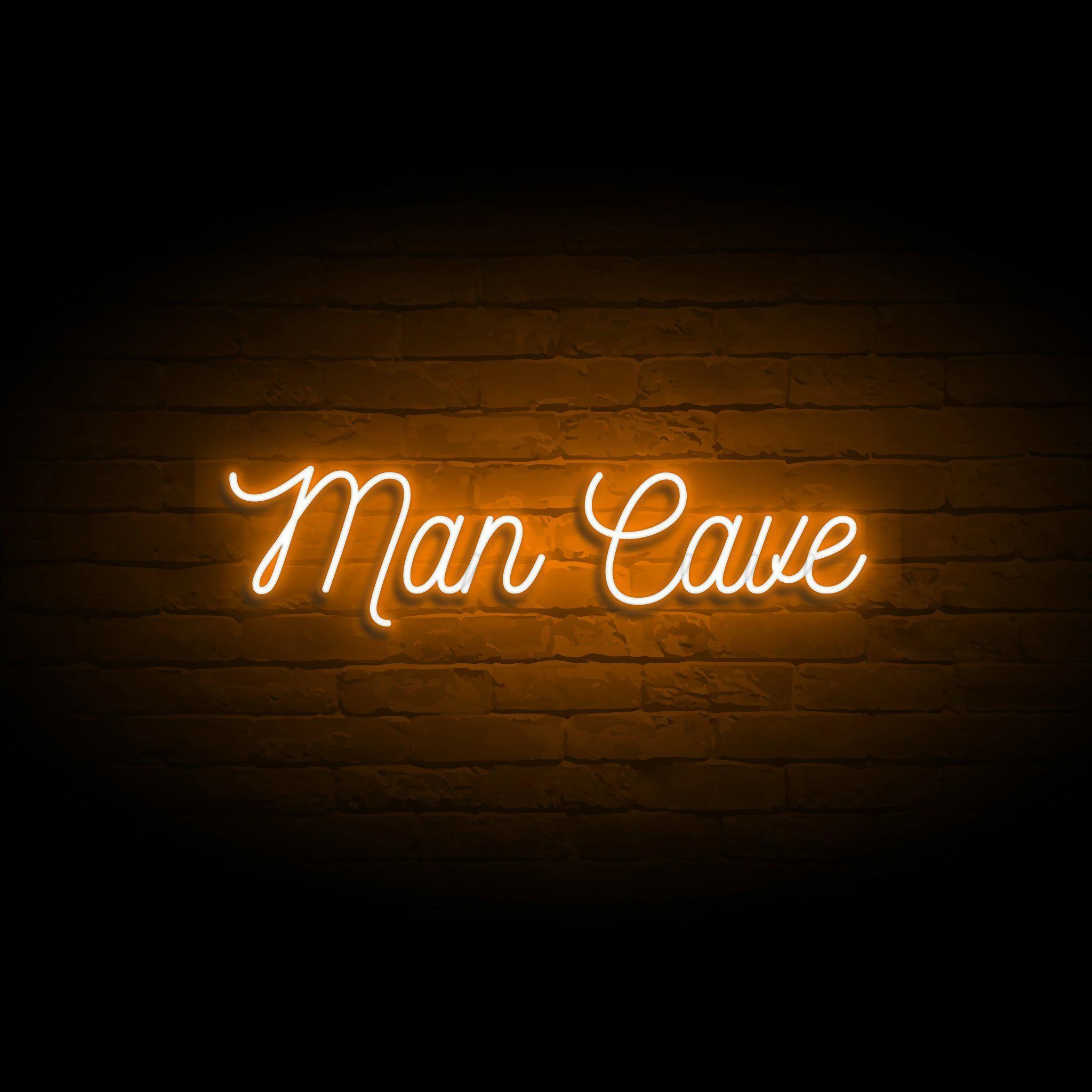 'MAN CAVE' NEON SIGN