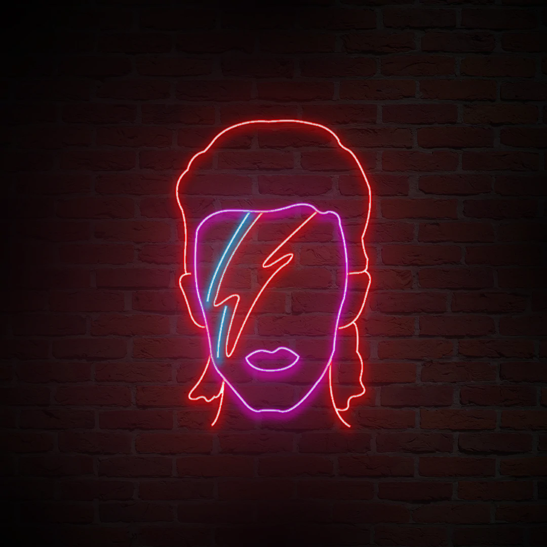 'BOWIE' NEON SIGN - NeonFerry