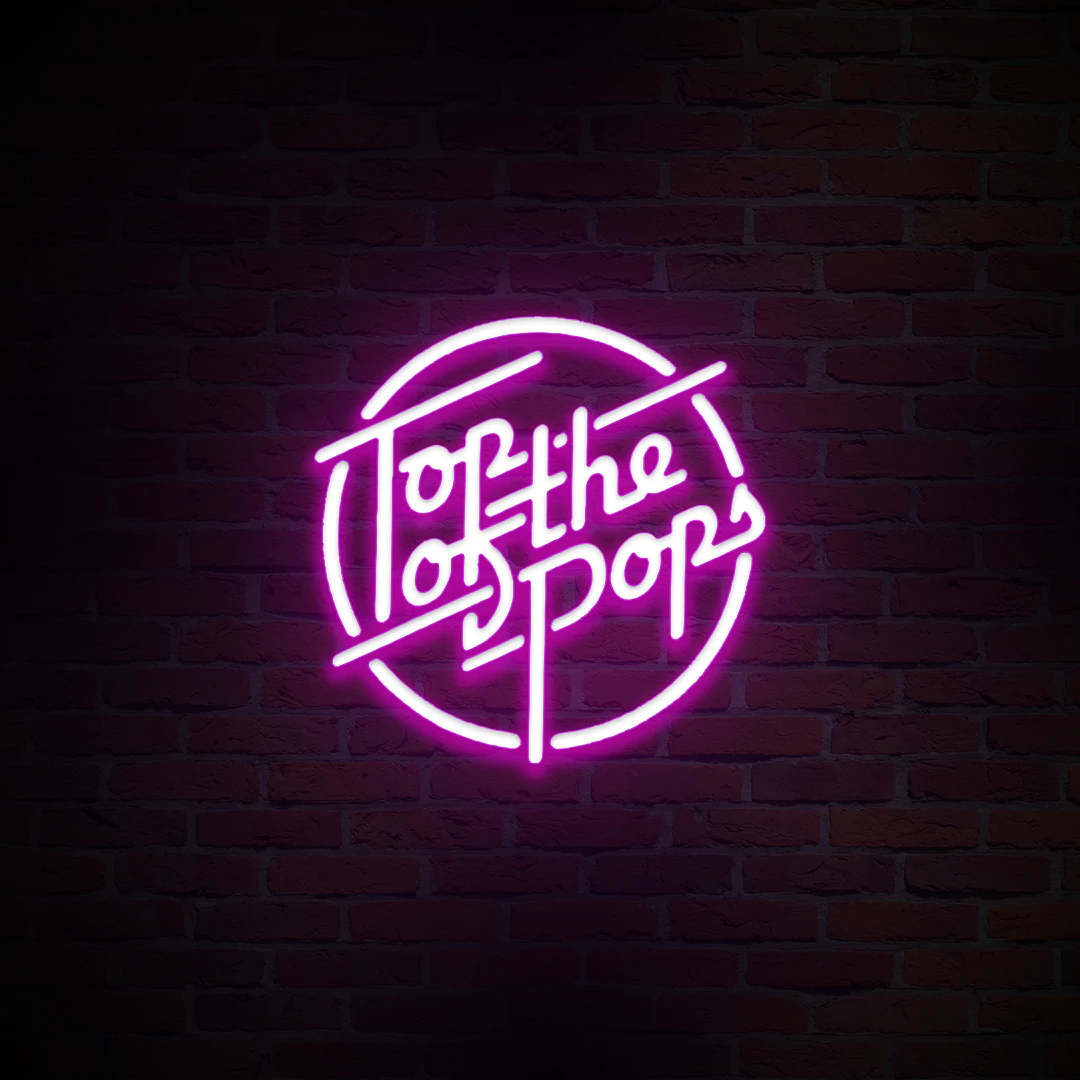 'TOP OF THE POPS' NEON SIGN - NeonFerry