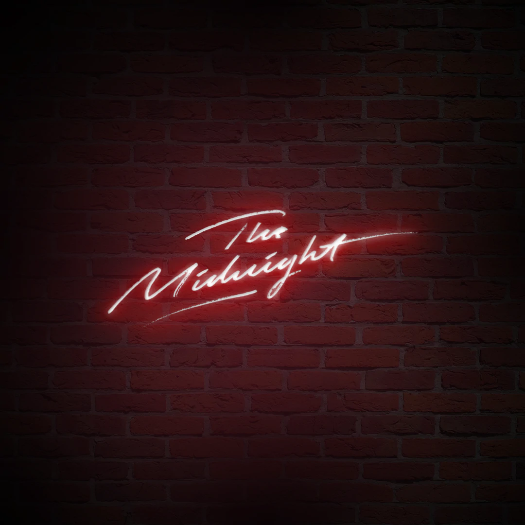 'THE MIDNIGHT' NEON SIGN - NeonFerry