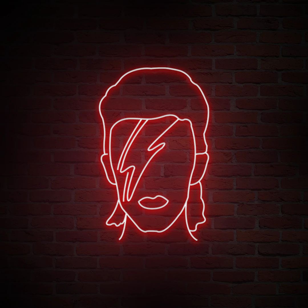 'BOWIE' NEON SIGN - NeonFerry