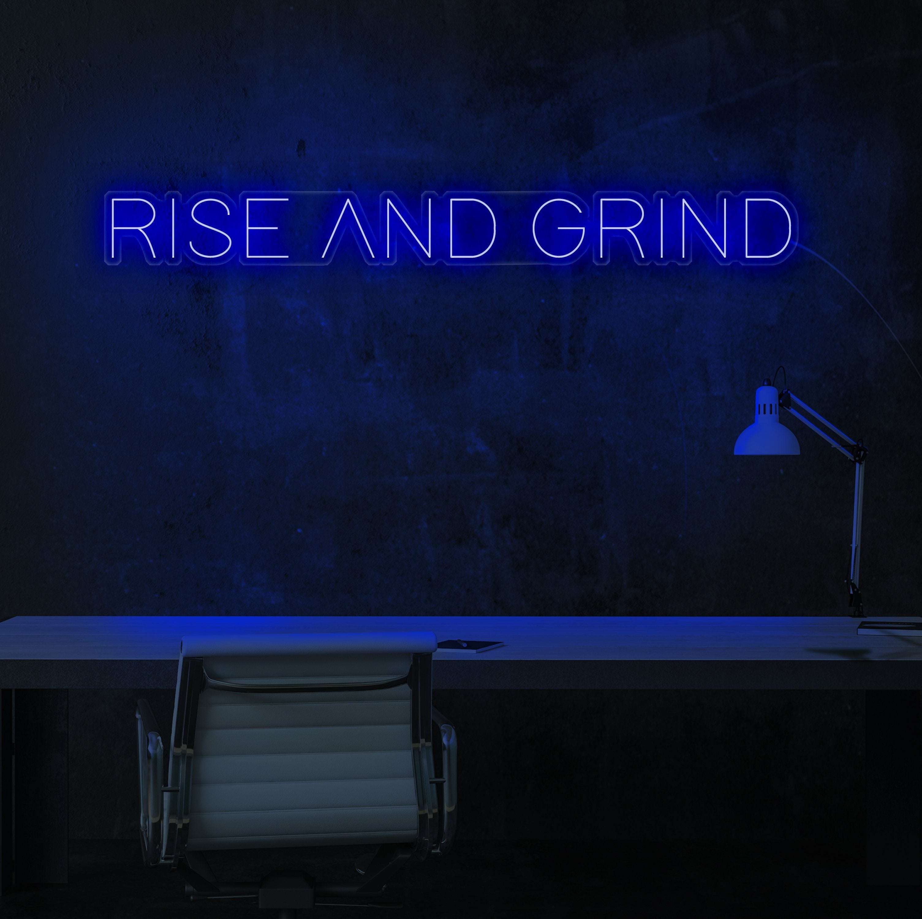 Rise and Grind Neon Sign - NeonFerry